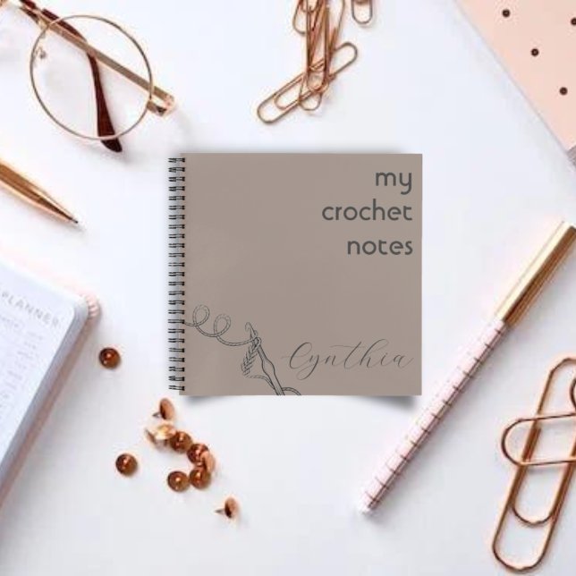 Mein Crochet-Notebook | Crochet Notes Notizbuch (Von Creator hochgeladen)