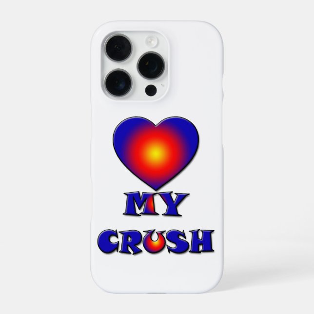 MEIN CRUSH iPhone HÜLLE (Rückseite)