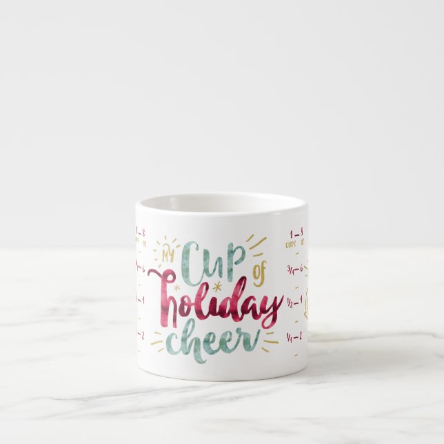 Mein Cup Holiday Cheer Holiday Kaffee Rezept Tasse (Vorderseite)