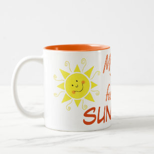 "Mein Cup voller Sonnenschein"- Tasse