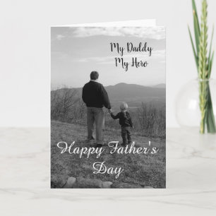 Mein Daddy My Held Karte