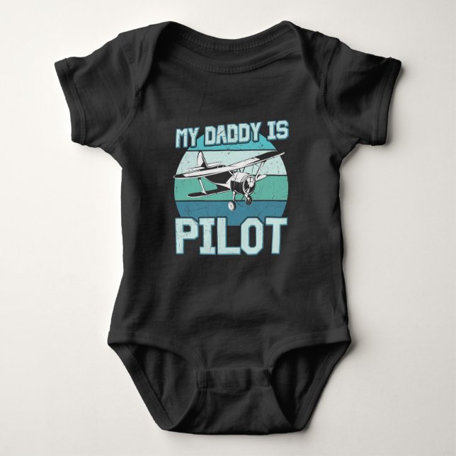 Mein Daddy/Pilot-T - Shirt (Vorderseite)