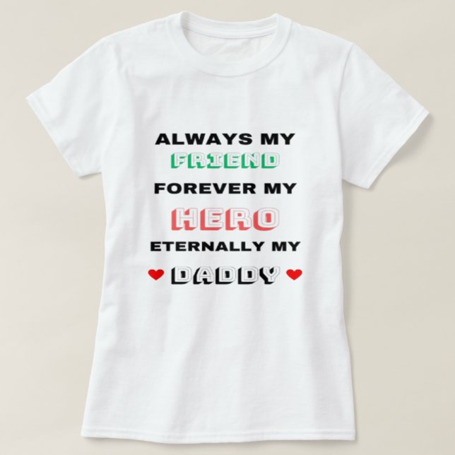 Mein Daddy T - Shirt (Design vorne)