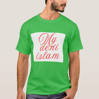 Mein deni-islamischer Liebhaber zitiert den dunkle T-Shirt