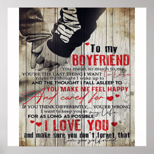 Mein Design für mein Husband Trendy Husband Gift Poster