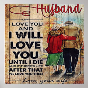 Mein Design Liebe an ihn Poster