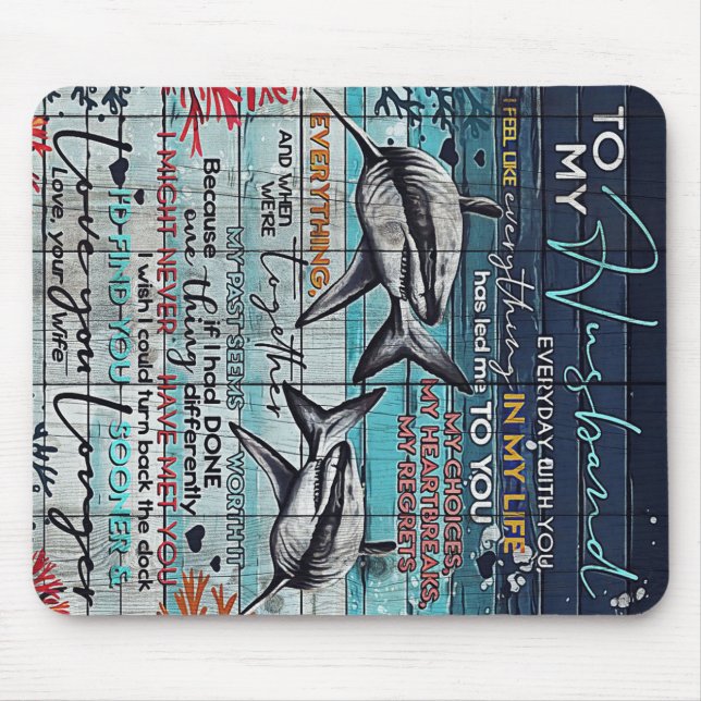 Mein Design | Liebe Letter Design | Mousepad (Vorne)