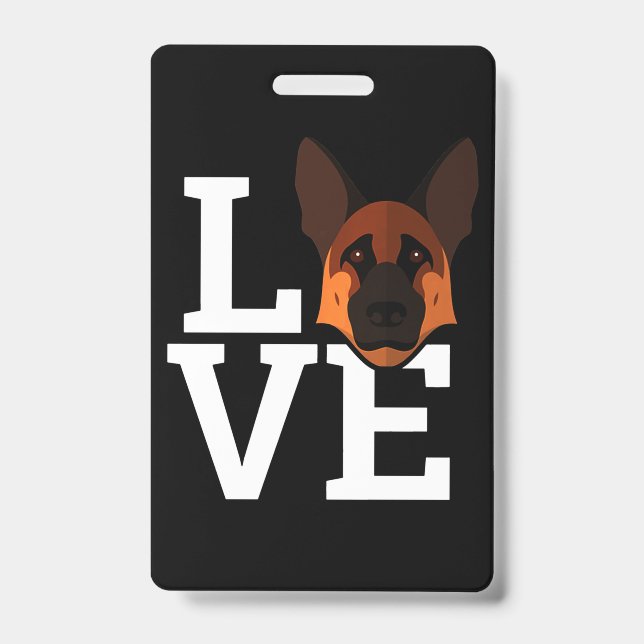 Mein Deutscher Schäferhund Ausweis (Vorderseite)