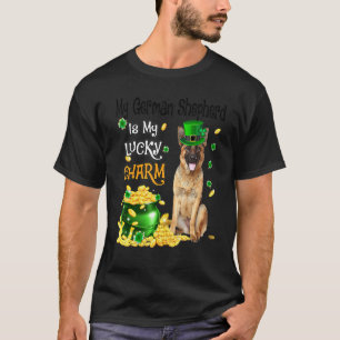 Mein Deutscher Schäferhund ist mein Glücksbringer T-Shirt