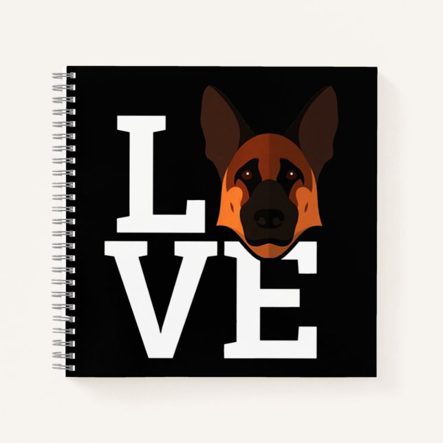 Mein Deutscher Schäferhund Notizbuch (Vorderseite)