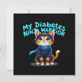 Mein Diabetes Ninja Krieger steht fest Einladung