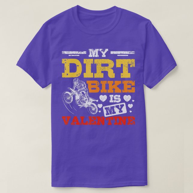 Mein Dirt Fahrrad ist mein Valentine T-Shirt (Design vorne)