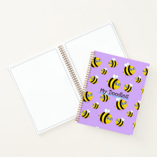 Mein Doodles, individuell anpassbares Niedliches B Notizbuch