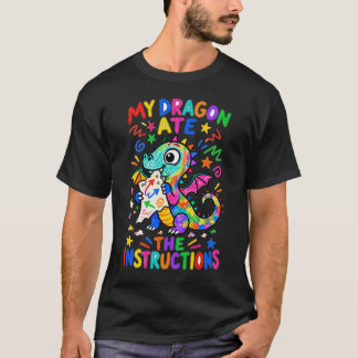 Mein Drache hat die Anweisungen gefressen Lustiger T-Shirt