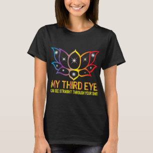 Mein dritter Augapfel Yoga Meditation Spiritueller T-Shirt