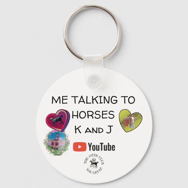 MEIN DU TUBE MERCH SCHLÜSSELANHÄNGER (Vorderseite)