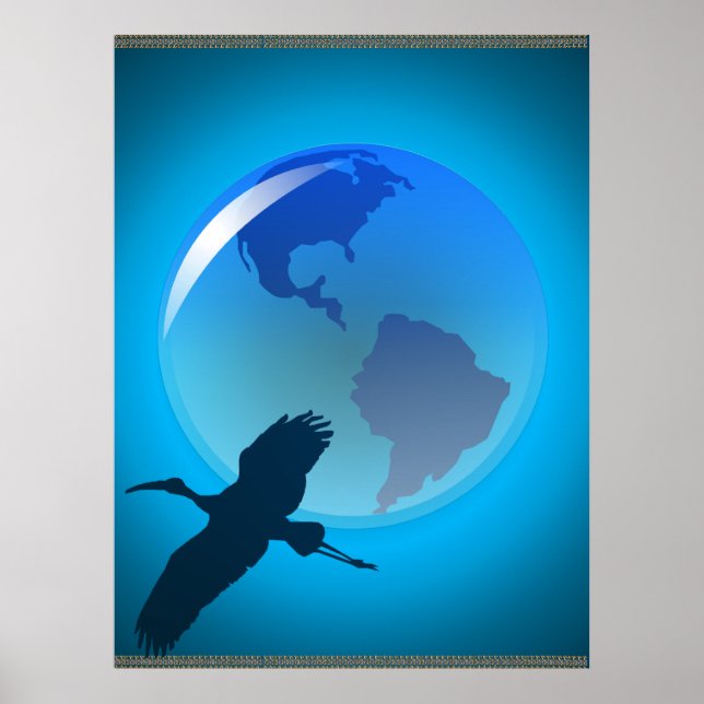 Mein Earth Poster (Vorne)