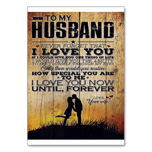 Mein Ehemann-Brief   Liebliches Geschenk für den M Tischnummer