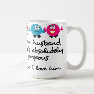Mein Ehemann ist, i-Liebe er herrlich Tasse