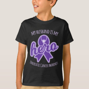 Mein Ehemann ist mein Helden-Bauchspeicheldrüsenkr T-Shirt