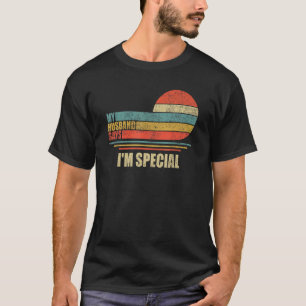 Mein Ehemann sagt, ich bin ein Vintager Retro-Mann T-Shirt