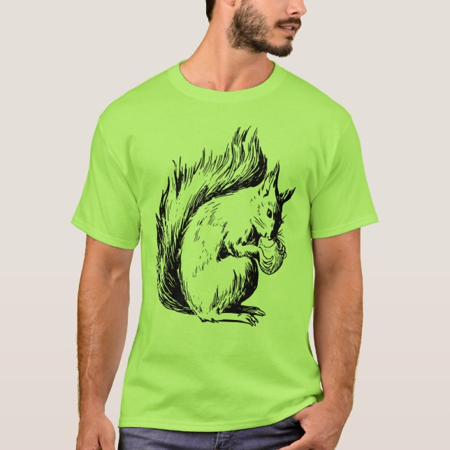 Mein Eichhörnchen Buddy T-Shirt (Vorderseite)
