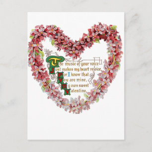 Mein eigener süßer Valentine Feiertagspostkarte