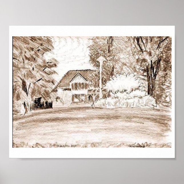 Mein eigenes, Gezeichnet Art-Poster für das Grand  Poster (Vorne)