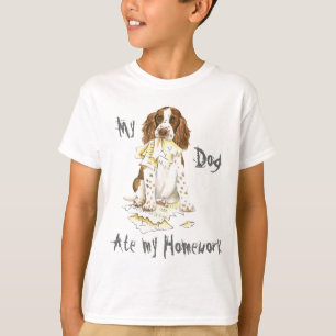 Mein Englisch Springer Spaniel Ate Meine Hausaufga T-Shirt