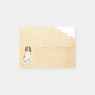 Mein englischer SpringerSpaniel aß meine Post-it Klebezettel
