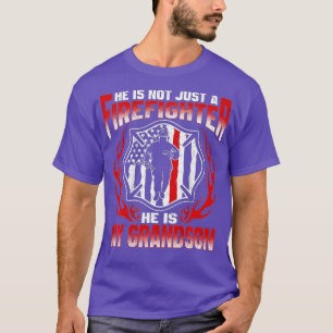 Mein Enkel ist ein Feuerwehrmann Stolz Feuerwehr-O T-Shirt