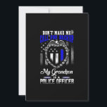 Mein Enkel ist ein Geschenk für Polizeibeamte. Einladung<br><div class="desc">Mein Enkel ist ein Geschenk für Polizeibeamte.</div>