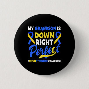 Mein Enkel ist einfach perfekt Down-Syndrom Aw Button