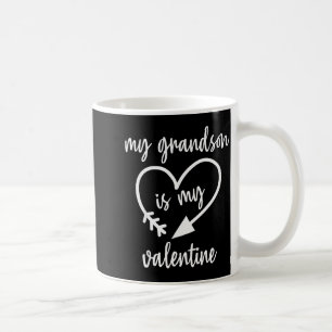 Mein Enkel ist mein Valentinstag Süßer Valentinsta Kaffeetasse