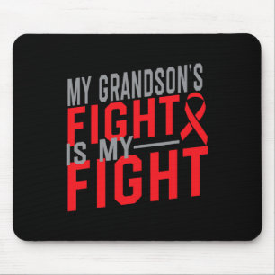 Mein Enkel kämpft mit meiner Aware gegen Blutkrebs Mousepad