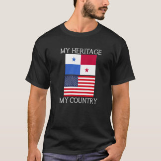 Mein Erbe, mein panamaischer Amerikaner T-Shirt