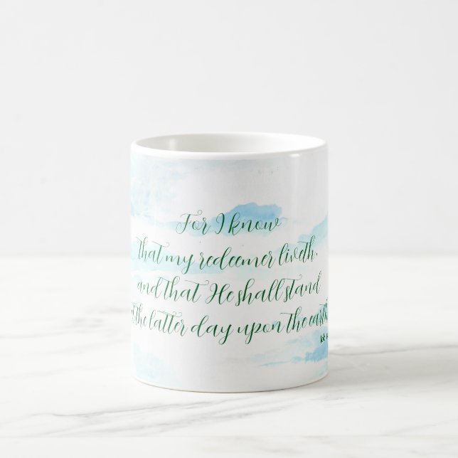 Mein Erlöser lebt Kaffeetasse (Mittel)
