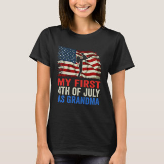 Mein erster 4. Juli als Oma 4. Juli neues Gra T-Shirt