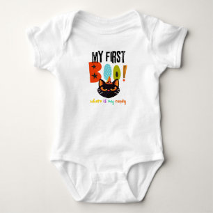 Mein erster Boo! Halloween-Babykostüm Baby Strampler