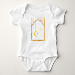 Mein erster Eid Ramadan Moon Islam Baby Bodysuit Baby Strampler