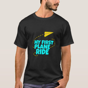 Mein erster Flugzeug fährt. T-Shirt