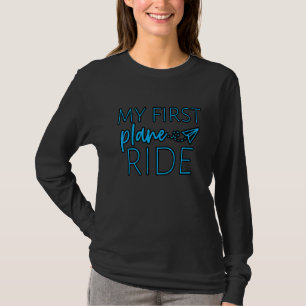 Mein erster Flugzeug fährt. T-Shirt