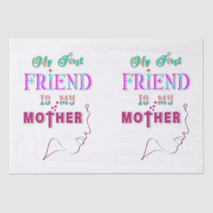 Mein erster Freund ist meine Mutter Seidenpapier
