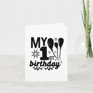 Mein erster Geburtstag! Baby!! Einladungen