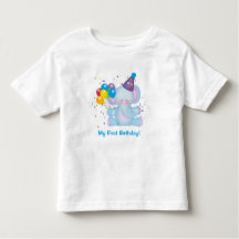 Mein erster Geburtstag Baby Elephant Baby T - Shir