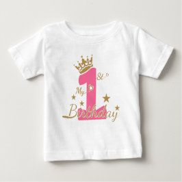 Mein erster Geburtstag , Geburtstagskinder-Shirt Baby T-shirt