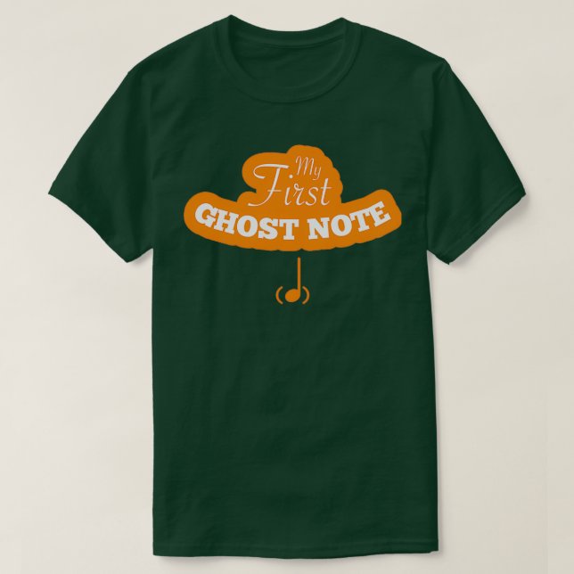 Mein erster Ghost Note Baby Musiker T-Shirt (Design vorne)