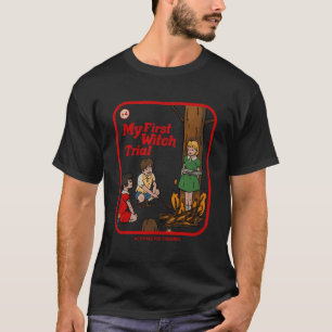 Mein erster Hexenversuch mit Vintagem Kinderspiel- T-Shirt