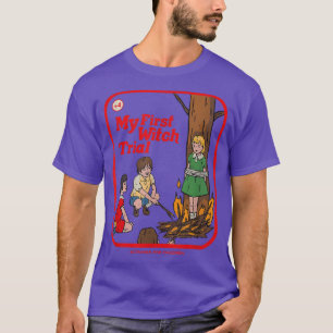 Mein erster Hexenversuch mit Vintagem Kinderspiel- T-Shirt