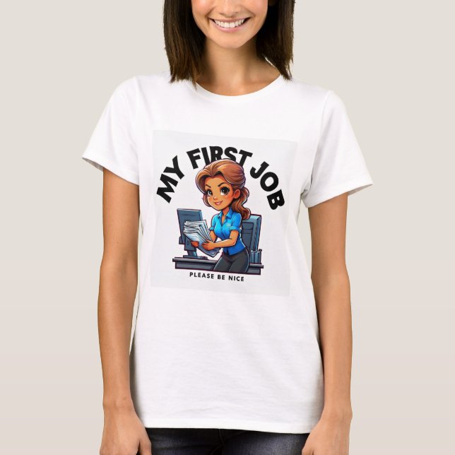 Mein erster Job T-Shirt (Vorderseite)